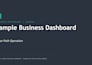 build custom dashboards for you or your business